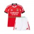 Camisola Benfica Criança Equipamento Primeiro 2025-2026 Manga Curta